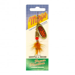 Блесна Mepps Comet Black Fury Mouche №3 OR G 6.5г