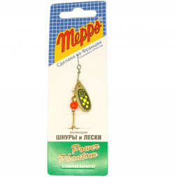 Блесна вращающаяся MEPPS Comet Black Fury №1 Chart G