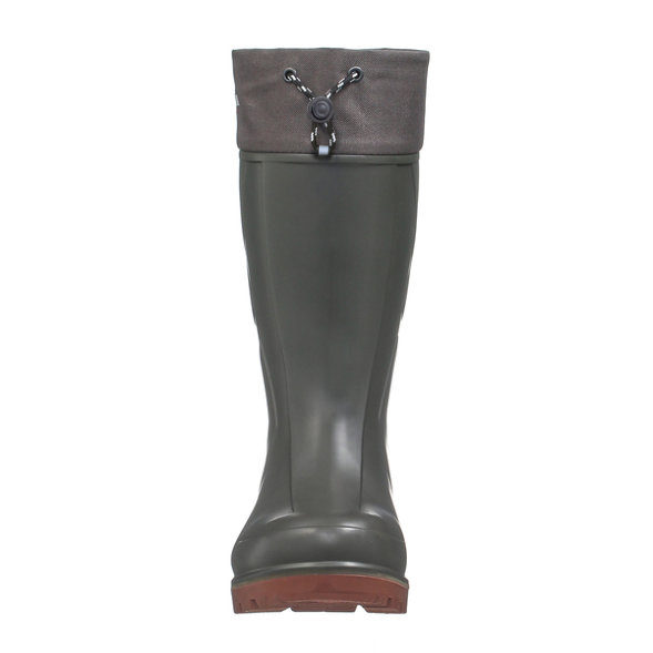 Сапоги Torvi ЭВА -40°C с прилитой шипованной подошвой и 4-х слойным меховым вкладышем олива р.45