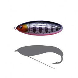 Блесна - незацепляйка SPRUT Bloody Woody Weedless Spoon 70S 15г/SBKTR1
