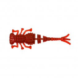 Мягкая приманка Brown Perch Kurva ХХХ Оранжевый рубин LOH UV 90мм 6,5гр цвет 008 4 шт