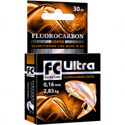 Леска Aqua FC Ultra Fluorocarbon Coated 0.20 30м