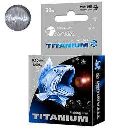 Леска AQUA Titanium 0.14 30м